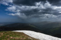 Vers le Tourroc o&ugrave; l'orage gronde