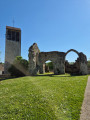 Vestiges de l'église bombardée
