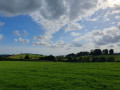 View of a tower on a hill