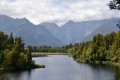 View of the lake
