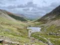 View of the valley and reservoir