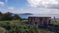 view over St Anthony Head from Half-Moon Battery