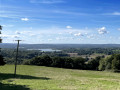 View south from the Greensand Way