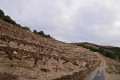 Le Chemin de l’eau et le Coll de la Plaça d’Armes depuis El Rimbau