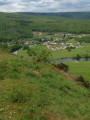 Village au fond de la vallée