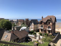 Villas du bord de mer vues depuis l'escalier des Cent Marches