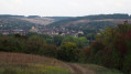 Villeneuve-sur-Yonne depuis le Sentier des Quarts Froids