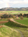 Vision de la campagne après la pluie