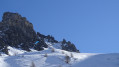 Voile de ski-kite