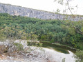 Vu sur l'Ardèche depuis le parcours Baume Grenas