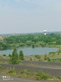 vu sur l'étang du brochet et harnes depuis le terril 94
