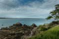 vu sur la mer et St Malo