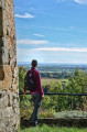 Le verger botanique depuis Brinon-sur-Beuvron