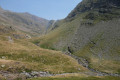 Vue arri&egrave;re sur la descente