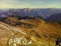 Vue arri&egrave;re sur le Col de La Sure