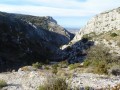 Vue au dessus des gorges de Badarel