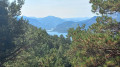 Views of Lake Serre-Ponçon from the Col de Pontis Points de vue sur le Lac de Serre-Ponçon depuis le Col de Pontis
