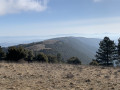 Vue crêtes depuis Mourre Nègre