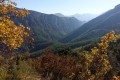 Vue d'ensemble sur les gorges de Trevans