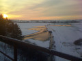 Vue d'hiver depuis le viaduc d'Abainville
