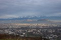 vue de Grenoble depuis l'avancée herbeuse,