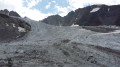 Vue de l'ensemble du glacier de Gebroulaz