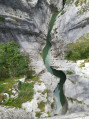 Vue de la Clue du Riolan depuis le pont