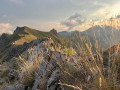 Vue de la ridge pour aller vers le Pic de l'Aiguille