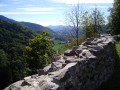 Vue de la vallée depuis le Schlossberg Vue de la vallée depuis le Schlossberg