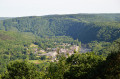 Vue de Nohan-sur-Semoy depuis la crête du Liris