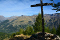 Vue de Orci&egrave;res Merlette depuis la croix de Crest