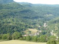 Vue de St Germain de Joux depuis le hameau de Marnod