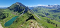 Vue depuis aiguille verte