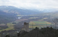 Vue depuis l'Ortenbourg sur le Ramstein et la vallée