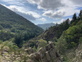 Vue depuis la cascade