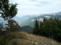 Vue depuis la crête vers le Nord de la Chartreuse notamment