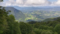 Vue depuis la montée au Semnoz