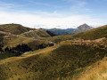 Vue depuis la route du retour après le virage de retour vers le col d'Escot