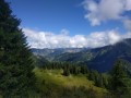 Vue depuis le belvédère du Col de L'Aup Couti