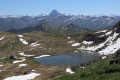 Col, Lac et Refuge d'Arlet depuis Aubise