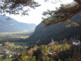 Vue depuis le "Dorfblick Lavant" (Point de vue sur le village)