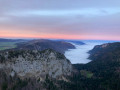 Vue depuis le haut du Creux de Van