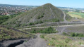 Vue depuis le haut du terril