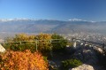Vue depuis le Mont Jalla sur la chaine de Belledonne