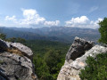 Vue depuis le monte santu