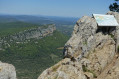 Vue depuis le Pic St Loup