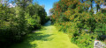 Vue depuis le pont à côté de l'étang Chabaud-Latour