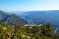 Vue depuis le ravin du Brusc