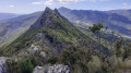 Vue vers l'ouest depuis le Roc de l'Aigle
