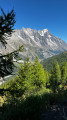 Vue depuis le sentier vers le lac